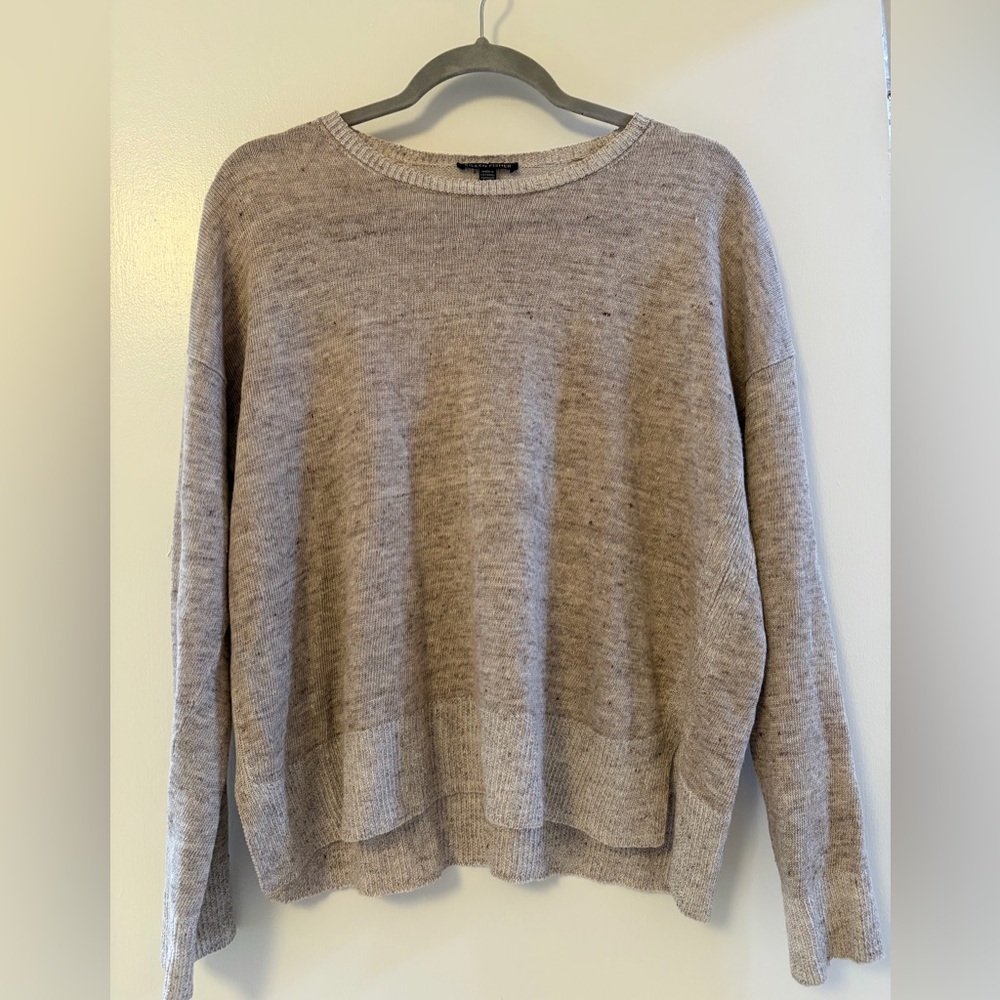 Eileen Fisher s/p linen sweater